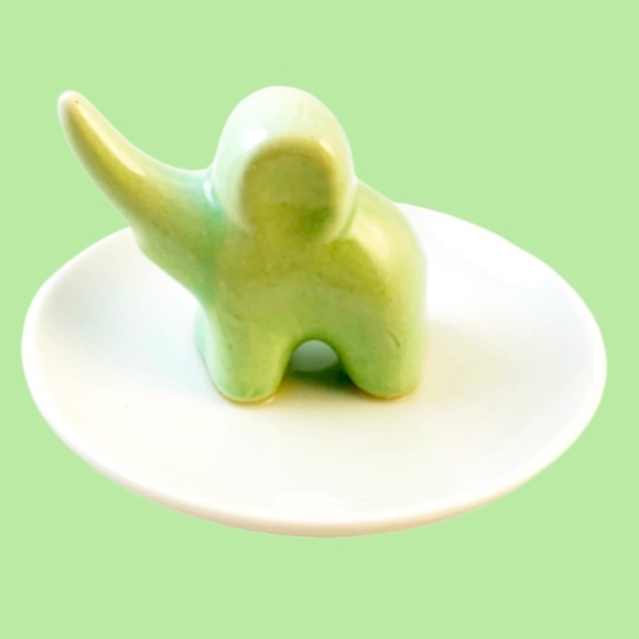 Ceramic Elephant Ring Tray NWT - Picture 3 of 3